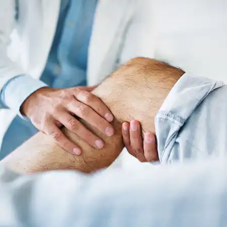 Ligament sprains and meniscus tears